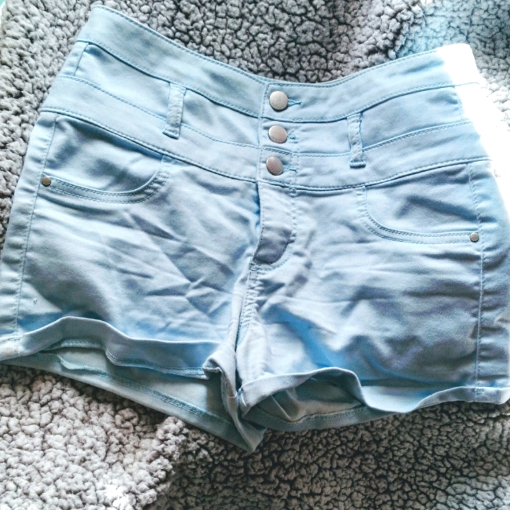 🌻🌻 Refuge High-Waist Shortie Shorts - Juniors